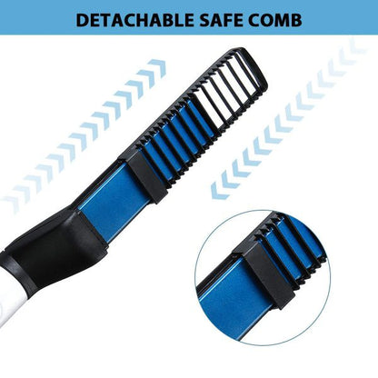 Multifunctional Beard & Hair Straighten Comb Quick Hairstyle