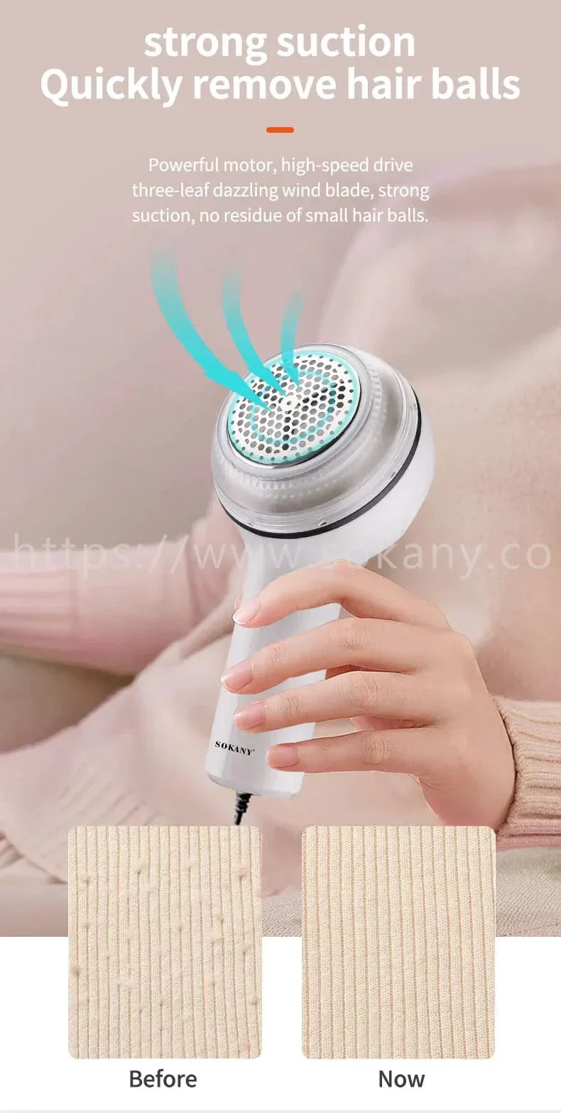 Electric Automatic Portable Fabric Shaver Clothes Lint Remover